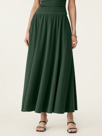 Maxi  Cepli Midi Etek