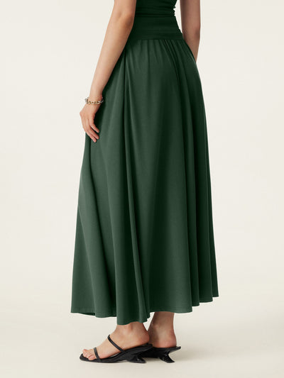 Maxi  Cepli Midi Etek